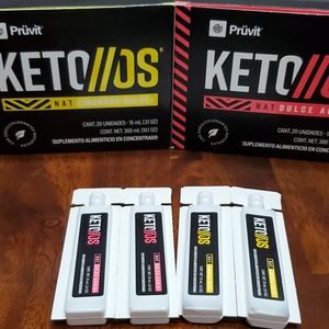 Keto Pruvit Keto//OS NAT 4 Vials 2 each